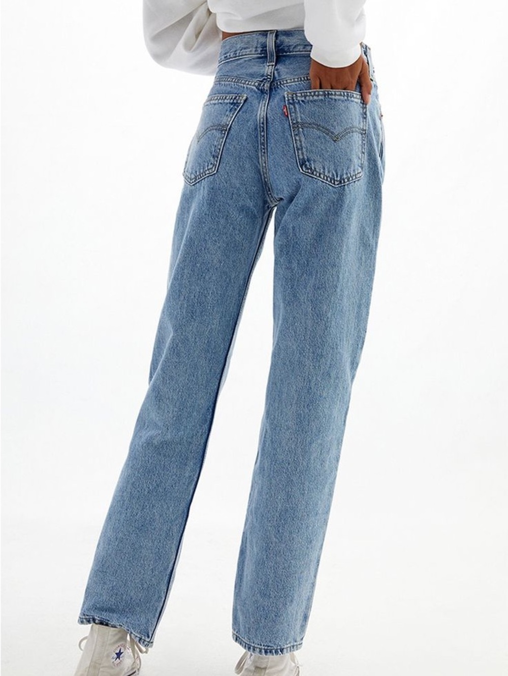 Levi’s Low Pro Medium Wash Jeans - Picture 2 of 11